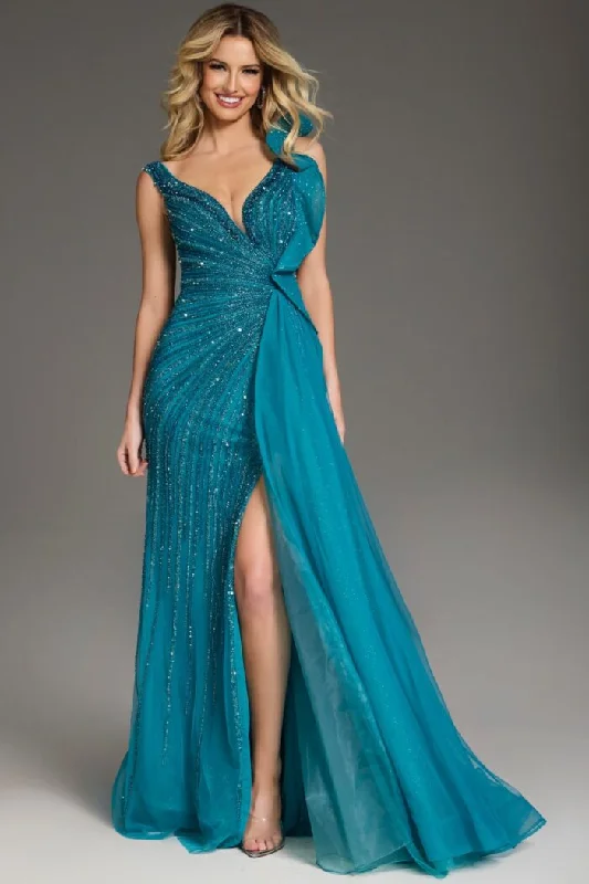 Jovani 44846 Long Fitted Formal Evening Dress